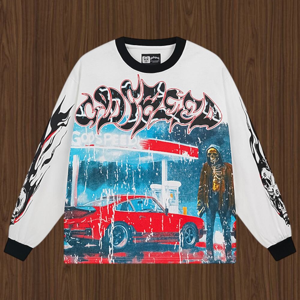 Godspeed Men's White Long Sleeve